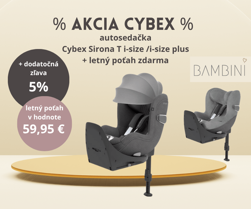 autosedačka Cybex Sirona 5 i-size s letným poťahom zdarma
